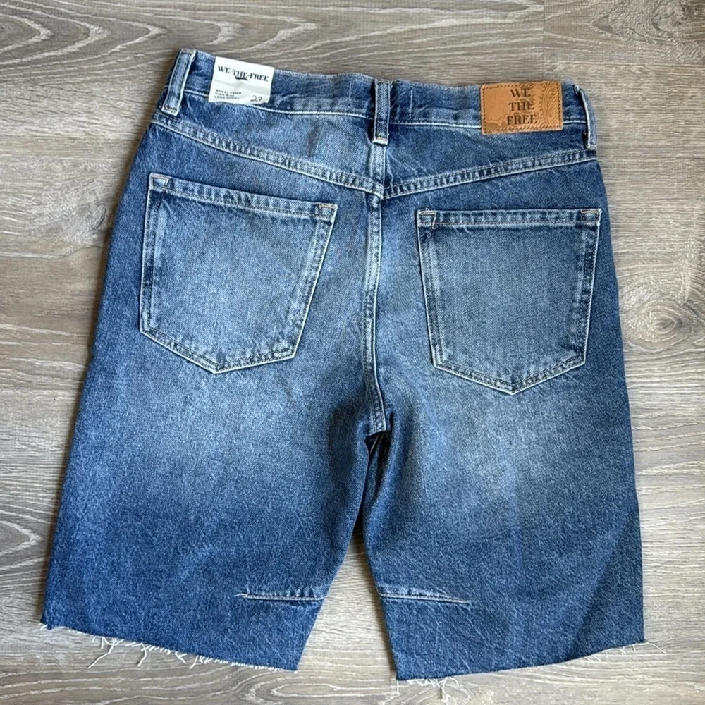 NEW Free People Ghost Town Long Short in Bodie Blue 27